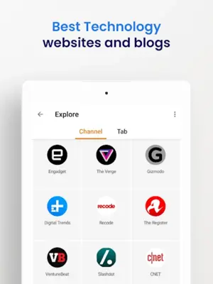 Tech News  updates & reviews android App screenshot 1